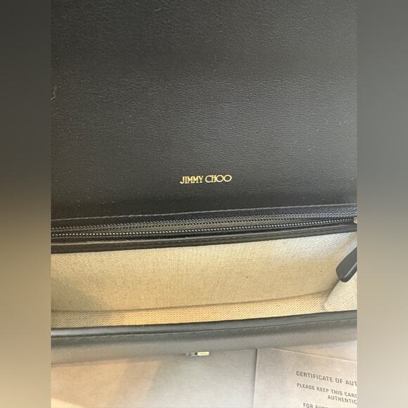 Jimmy Choo Black JC avenue Leather Crossbody bag - Picture 5 of 5